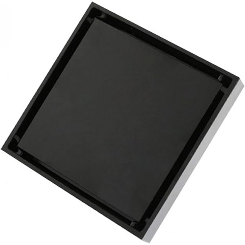 Insert Tile Waste Square 100x100mm Black Matt