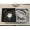 Insert Tile Waste Square 100x100mm Black Matt