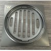 Brushed Gunmetal Brass Square Floor Drain Strainer 110*110*12mm