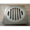 Brushed Gunmetal Brass Square Floor Drain Strainer 110*110*12mm