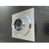 Insert Tile Waste Square 100x100mm Solid Chrome